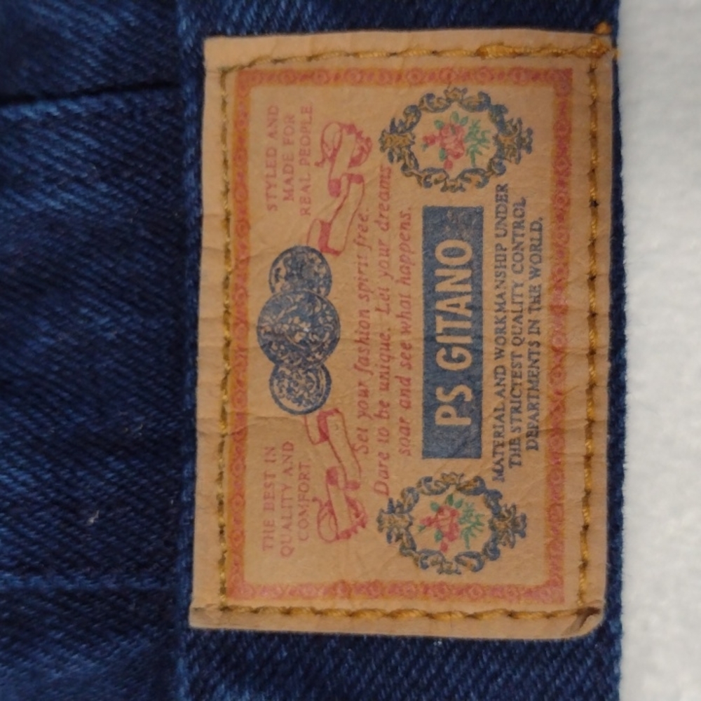 PS Gitano blue denim vest M - Picture 5 of 6